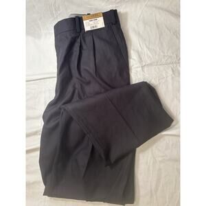 Luca Rossi Dress Pants Black New With Tags 46R 40W